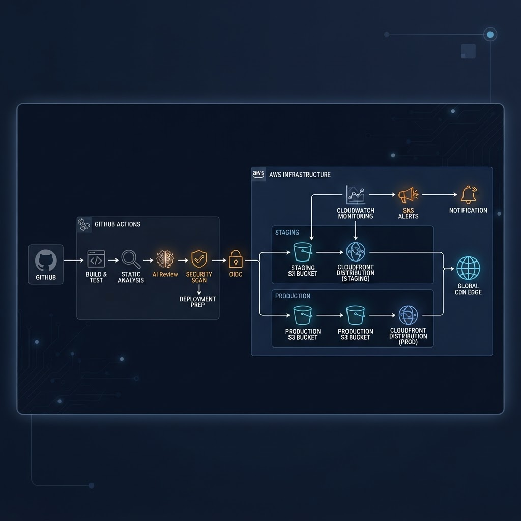 CloudPipe CI/CD Automation architecture visualization